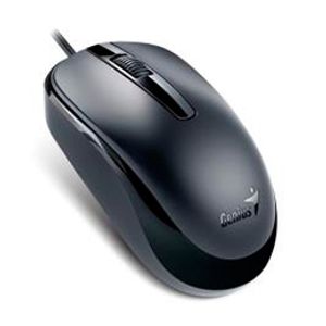 Mouse Genius USB DX-120, alámbrico, color negro