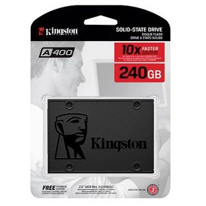 Disco solido SSD Kingston SATA 2,5" 240 GB A400