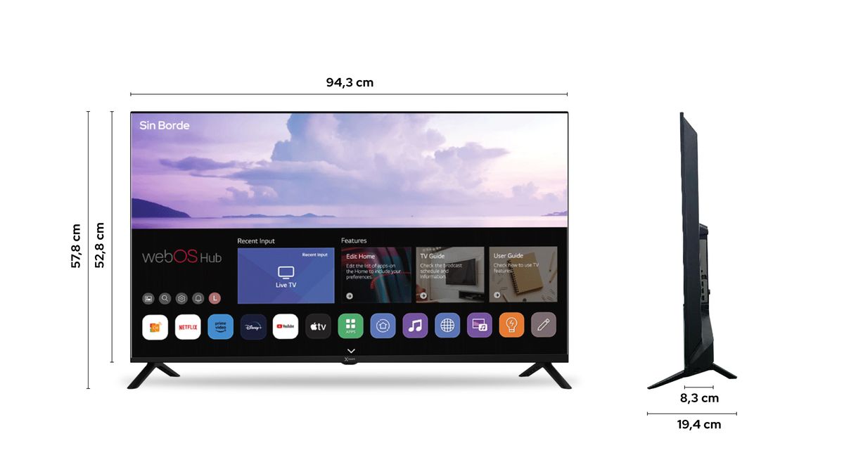 Televisor XKIM 32 X3210hdw Smart Tv Web Os
